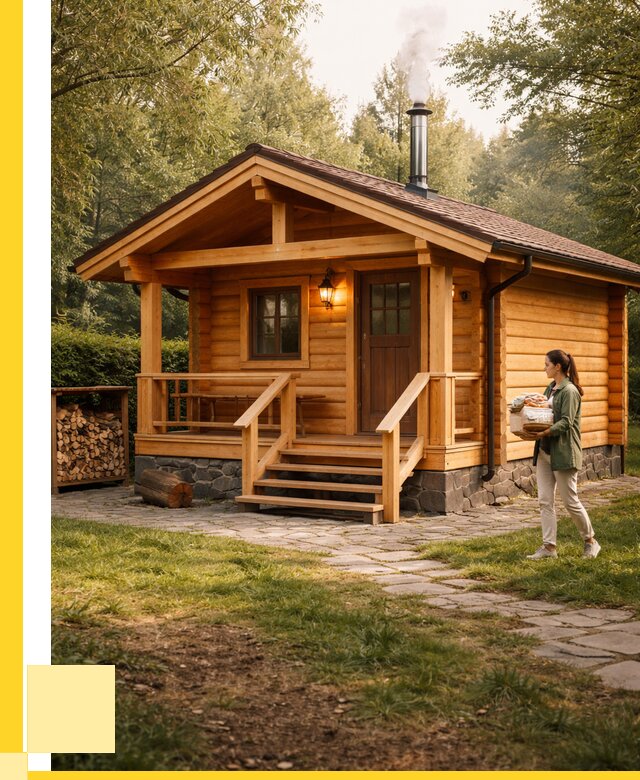 Купить баню под ключ в Шадринске от 672165 р. | ЭриданШдр