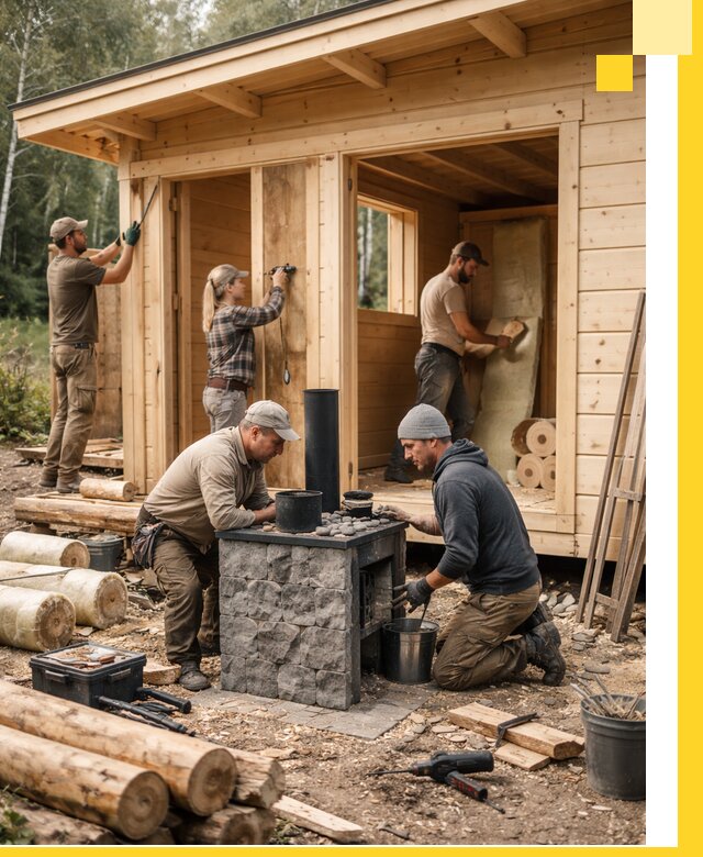 Купить баню под ключ в Шадринске строительство монтаж отделка