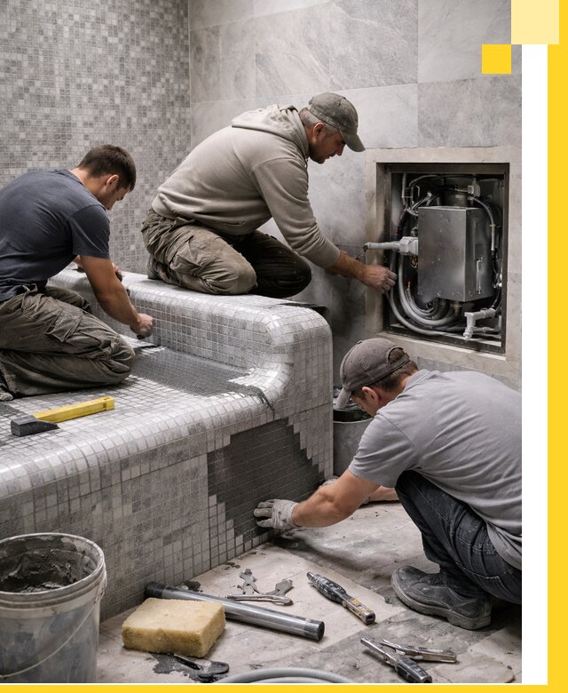 Проекты хамамов под ключ в Шадринске и дизайн и строительство