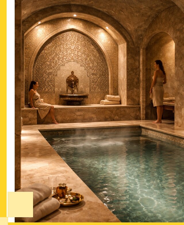 Хамам с бассейном под ключ в Шадринске от 878985 р. | ЭриданШдр