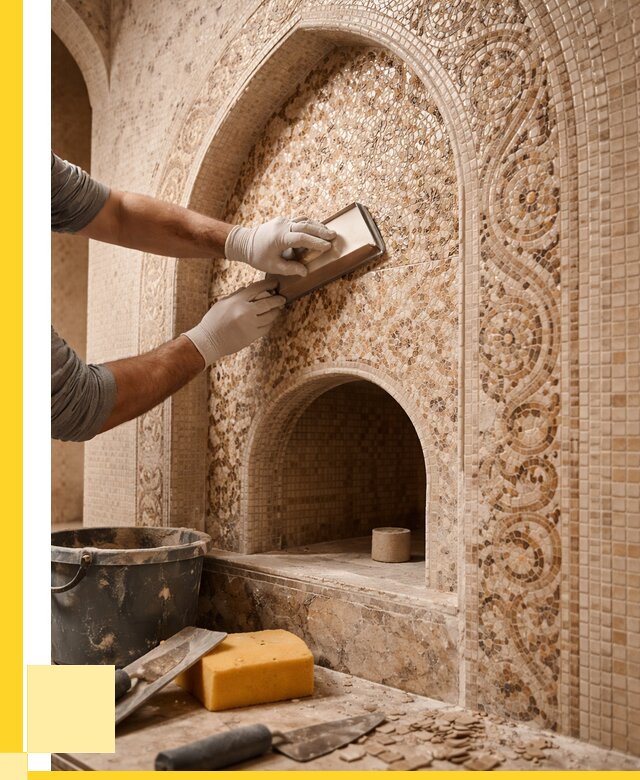 Мозаика для хамама в Шадринске под ключ от 5171 р. | ЭриданШдр