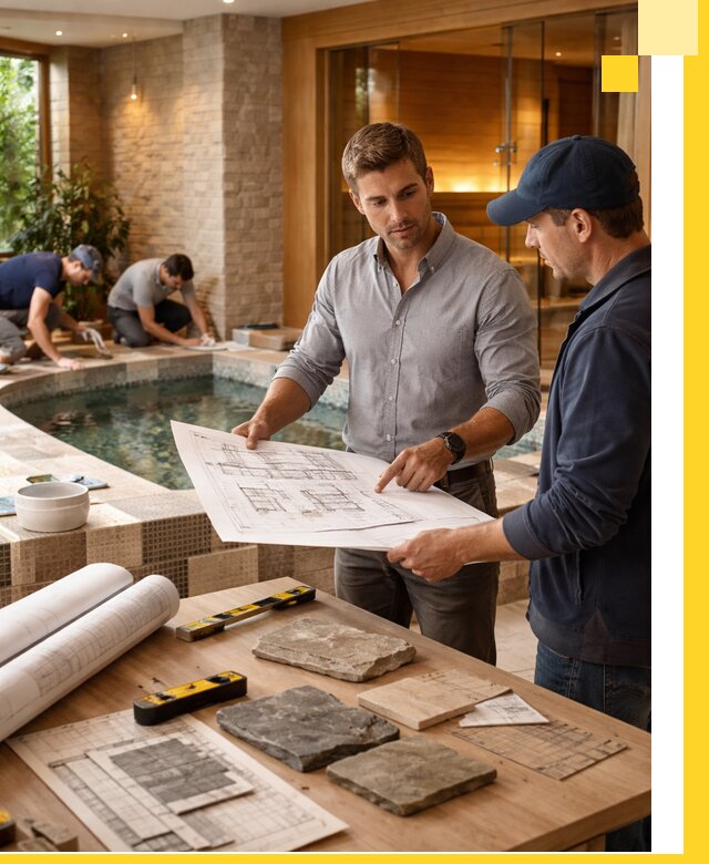 Проектирование SPA зон под ключ в Шадринске с инженерией